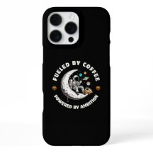 Drivs av kaffe, driven av ambition Telefonfodral