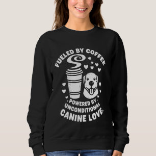 Drivs av kaffe, drivs av ovillkorlig hund L T Shirt