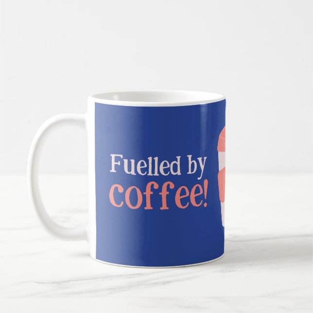 Drivs av kaffe kaffemugg (Vänster)