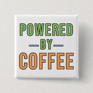 Drivs av kaffe knapp