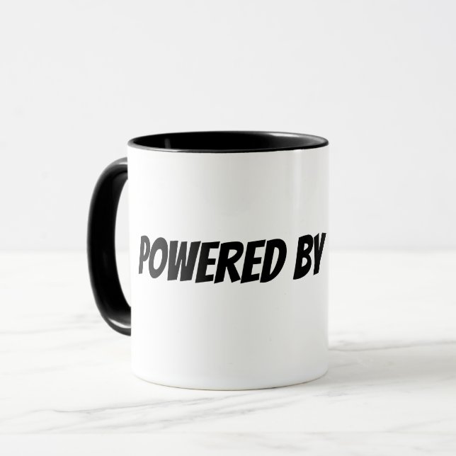 drivs av kaffe mugg (Framsida vänster)