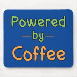 Drivs av kaffe musmatta