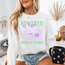 Drivs Av Kaffe Och Kusliga Vibrationer Halloween