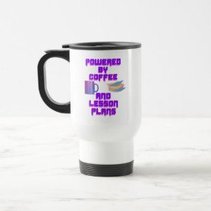 Drivs av kaffe- och lejonplaner resemugg