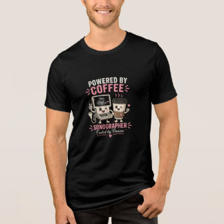 Drivs Av Kaffe Sonograf Rolig Kawaii Ultraljud T Shirt