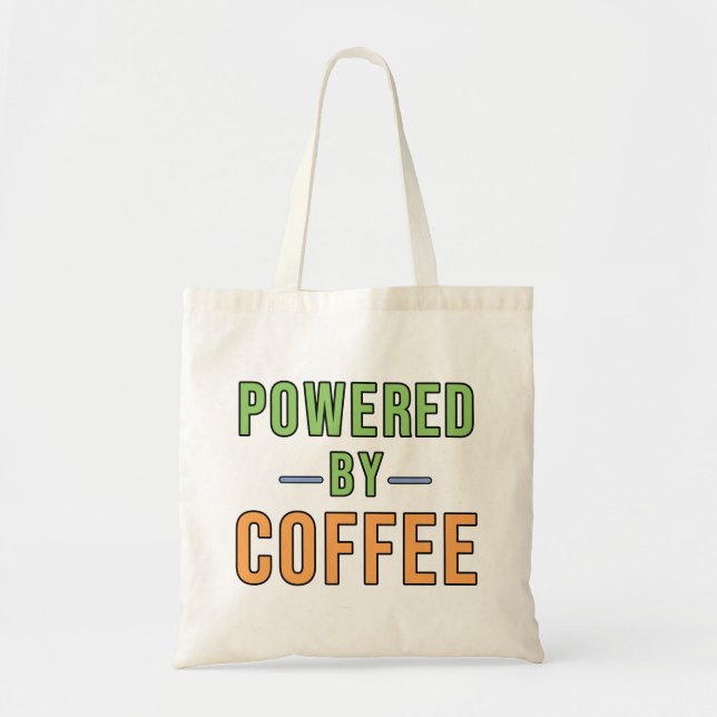 Drivs av kaffe tygkasse (Framsidan)