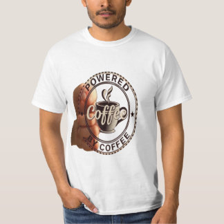 Drivs Av Kaffe - Vintage Kaffeingrafik T Shirt