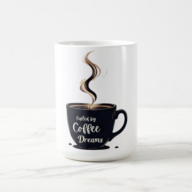 Drivs av kaffedrömmar Studentmugg  Kaffemugg (Center)