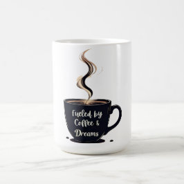 Drivs av kaffedrömmar Studentmugg Kaffemugg