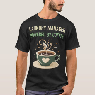 Drivs av kaffehanteraren i Tvätt T Shirt