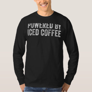 Drivs av kaffekaffeinfri Vintage T Shirt