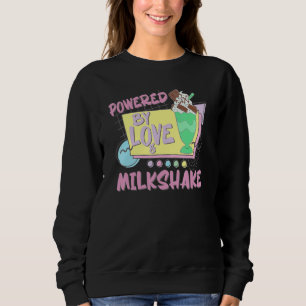 Drivs av Kärlek Milkshake Retro 80-talet Vem Kärle T Shirt
