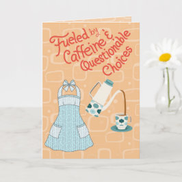 Drivs av koffein och tvivelaktiga val kort