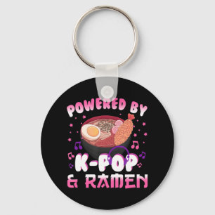 Drivs av Kpop och Ramen Kpop Kawaii Anime Gift G Nyckelring