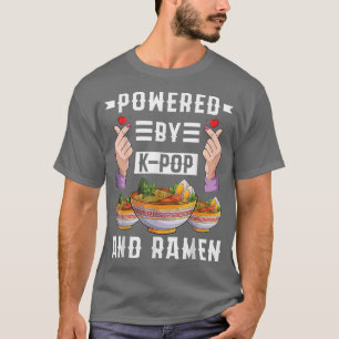 Drivs av Kpop och Ramen Kpop Music Kdrama Manar Ki T Shirt