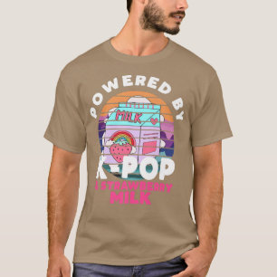 Drivs av KPop och Strawberry Mjölk Kawaii  T Shirt
