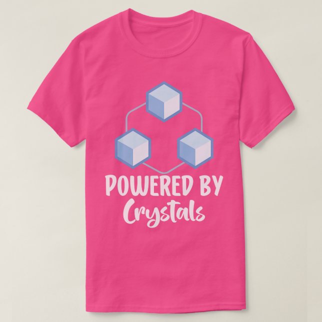 Drivs av kristaller 2 t shirt (Design framsida)