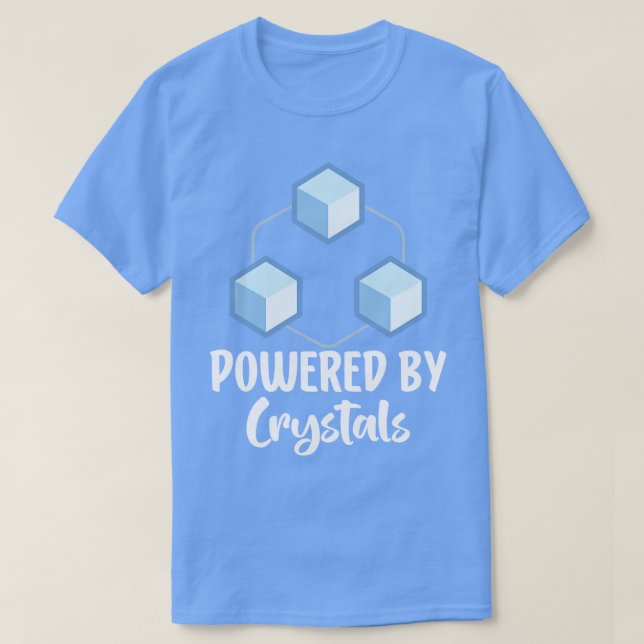 Drivs av kristaller 2 t shirt (Design framsida)