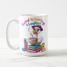 Drivs av Learning Goose Mug – Kul för skolstarten 