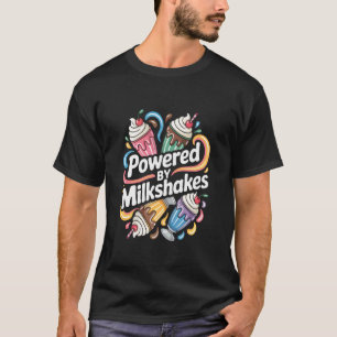 Drivs av Milkshakes Färgglada Gods T Shirt