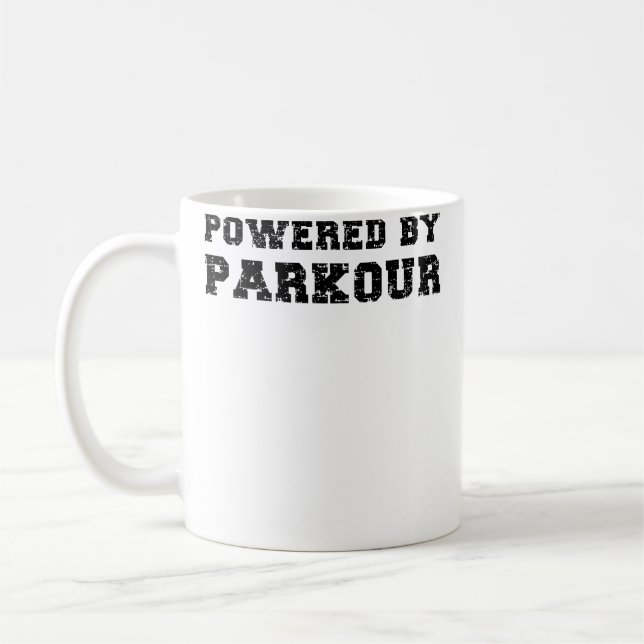 Drivs Av Parkour Kaffemugg (Vänster)