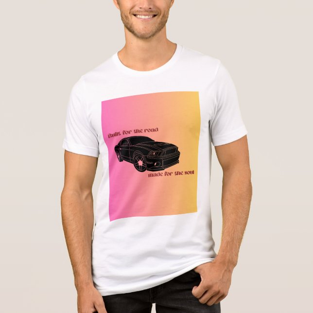Drivs av passion – Logodesign för bilentusiasten T Shirt (Framsida)
