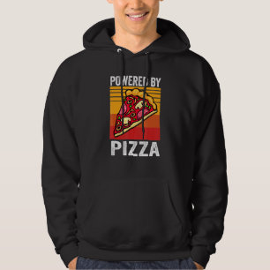 Drivs av Pizza Italienska Food Manar Women Hoodie
