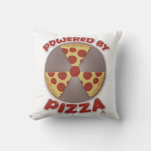 Drivs av Pizza-nun mattidskonstruktion Kudde