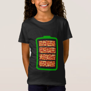 Drivs av Pizza - Pizza Älskare T Shirt