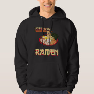 Drivs av Ramen Japanska Anime Noodles Hoodie