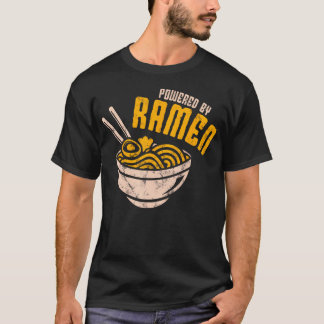 Drivs av Ramen Japanska Kärlek Anime Noodles T Shirt