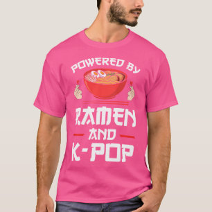 Drivs Av Ramen Och K-Pop Ramen K-Pop T Shirt
