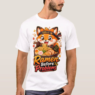 Drivs Av Ramen Och Vanföreställning Söt Anime-Insp T Shirt