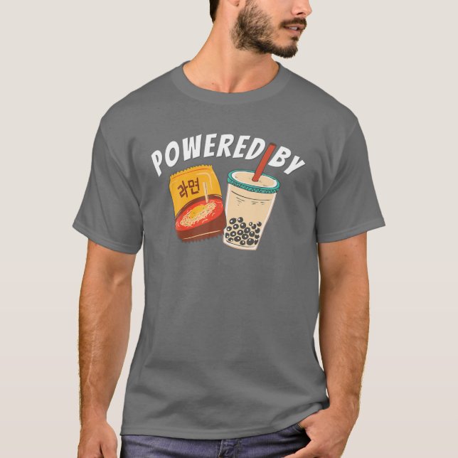 Drivs av Ramen T Shirt (Framsida)