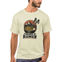 Drivs av Ramen vandrare hunger t-shirt