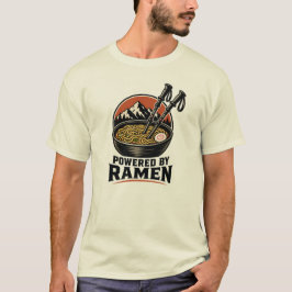 Drivs av Ramen vandrare hunger t-shirt