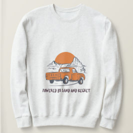 Drivs Av Sand Och Ånger Öken Camping T Shirt
