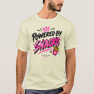 Drivs av Snacks – Unisex T-Shirt för Matlovers