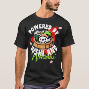 Drivs av Sushi och Wasabi T Shirt
