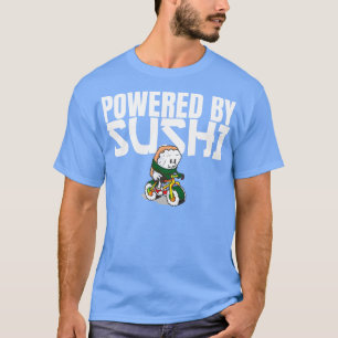 Drivs av Sushi Råfisk Matglad Motorcyklist T Shirt