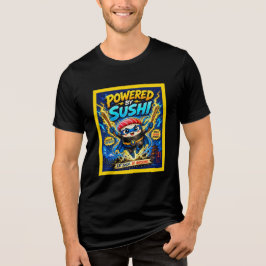 Drivs av Sushi – Söt Superhjälte Sushi T Shirt