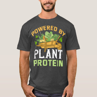 Drivs av växtproteinet Meme Vegan Plant Powered T Shirt