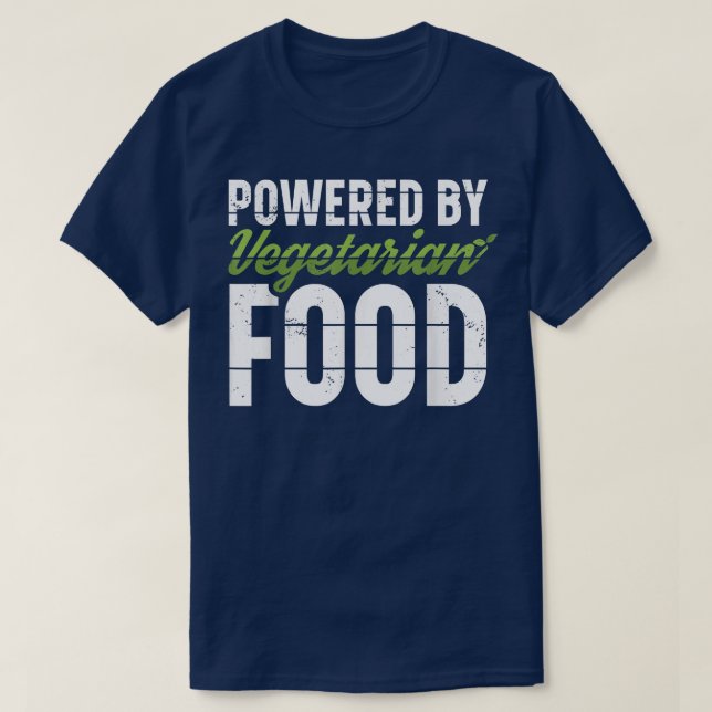 Drivs av vegetabiliskt Idrottsman för matlagning T Shirt (Design framsida)