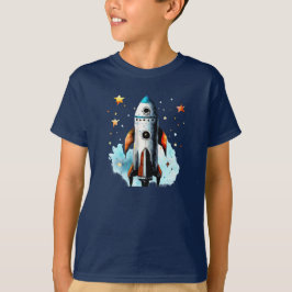 Drivs av vision: lanseras in i framtiden t shirt