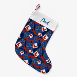 Drivsinstruktör och inlärningsdrivrutin liten julstrumpa