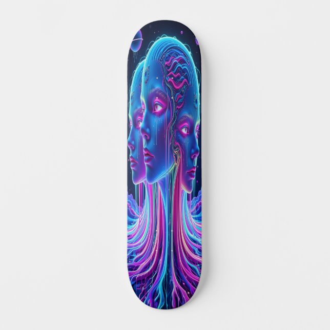 Drivspel Vision Edition 3 Mini Skateboard Bräda 18,5 Cm (Framsida)