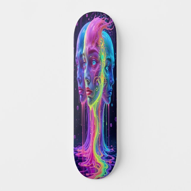 Drivspel Vision Edition 4 Mini Skateboard Bräda 18,5 Cm (Framsida)