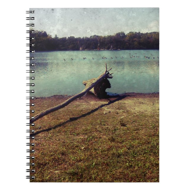 Drivträ Anteckningsbok (Framsidan)