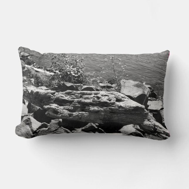 Drivved Lumbarkudde (Framsida)