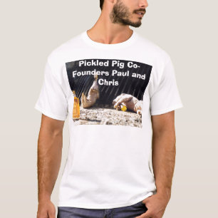 DrkPigs inlagda grisCo-Grundarear Paul och Chris T Shirt
